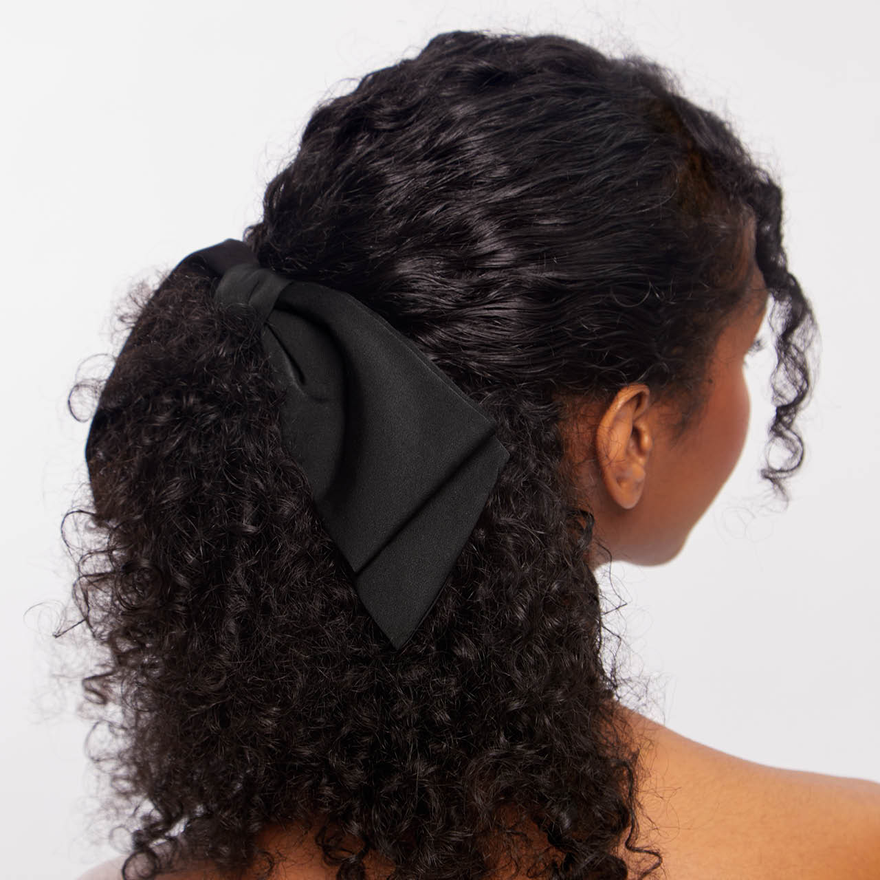 Bow Clip - Black