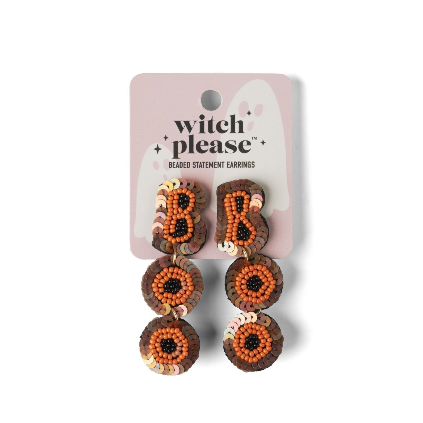 Halloween Witch Please Beaded Earrings - 6 Styles To Choose From