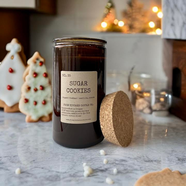 Sugar Cookies Soy Candle | Amber Apothecary | 14.5 oz