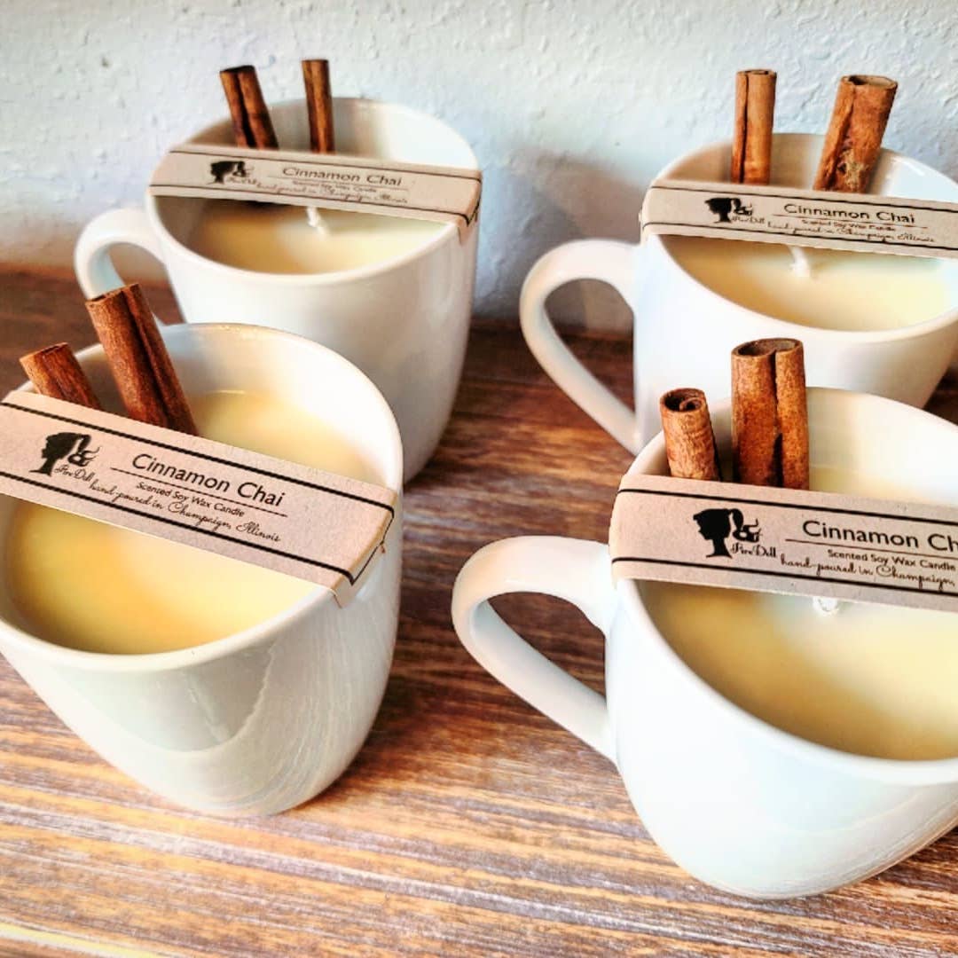 Cinnamon Chai Mug Candle 10oz