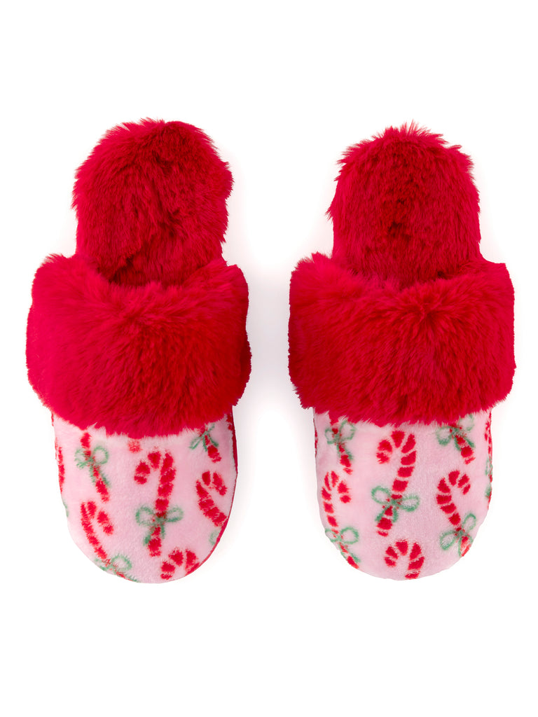 Felicity Candy Cane Slippers