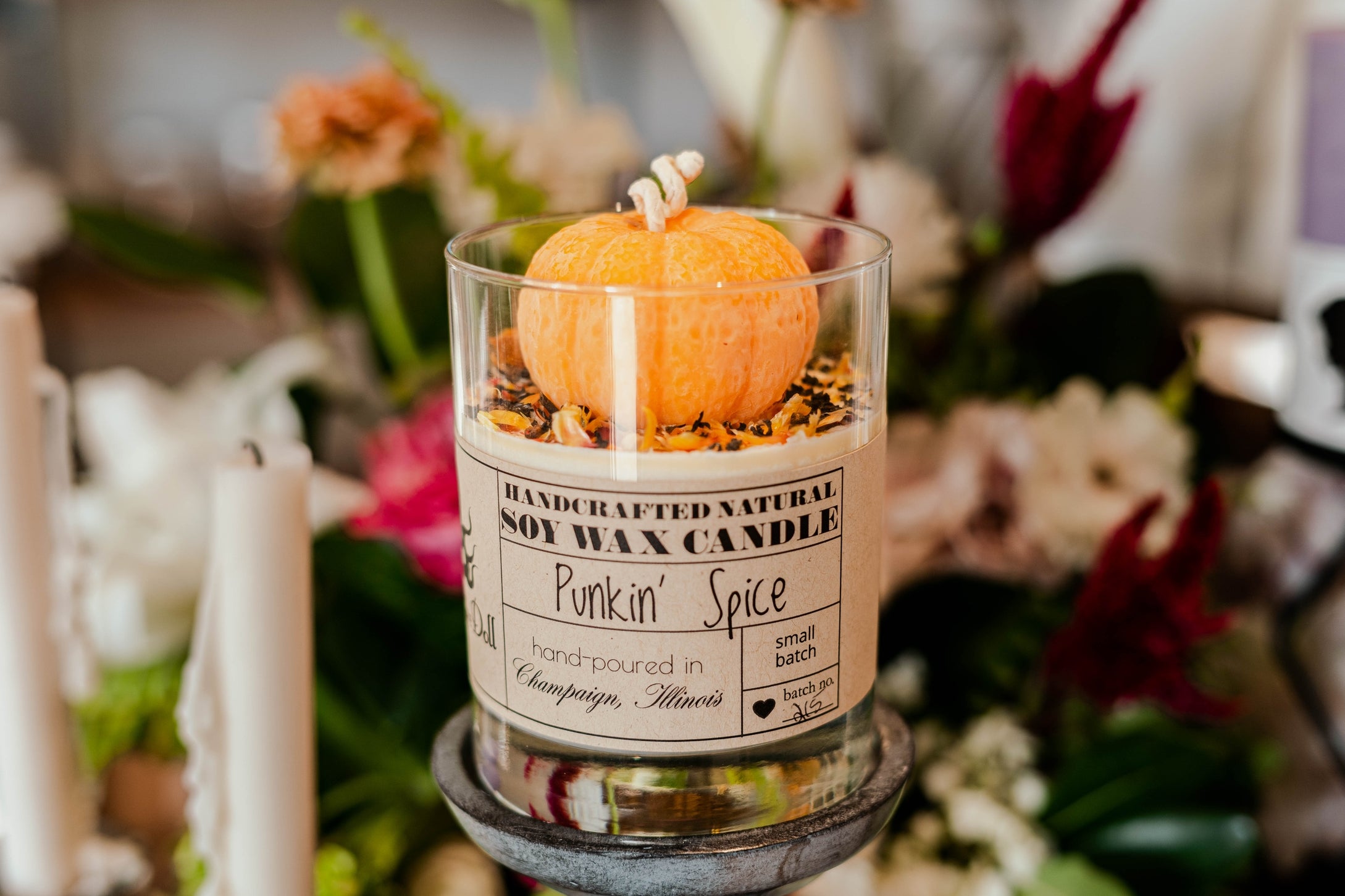 Punkin' Spice Soy Wax Candle