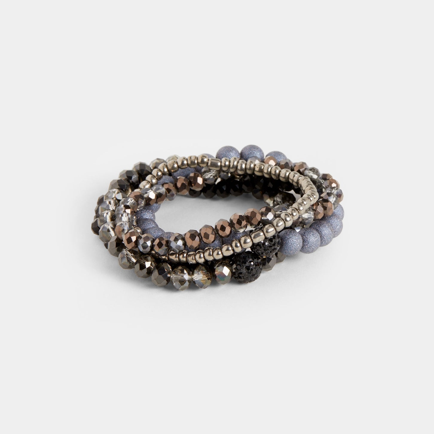 Juniper Black Stretch Bracelet