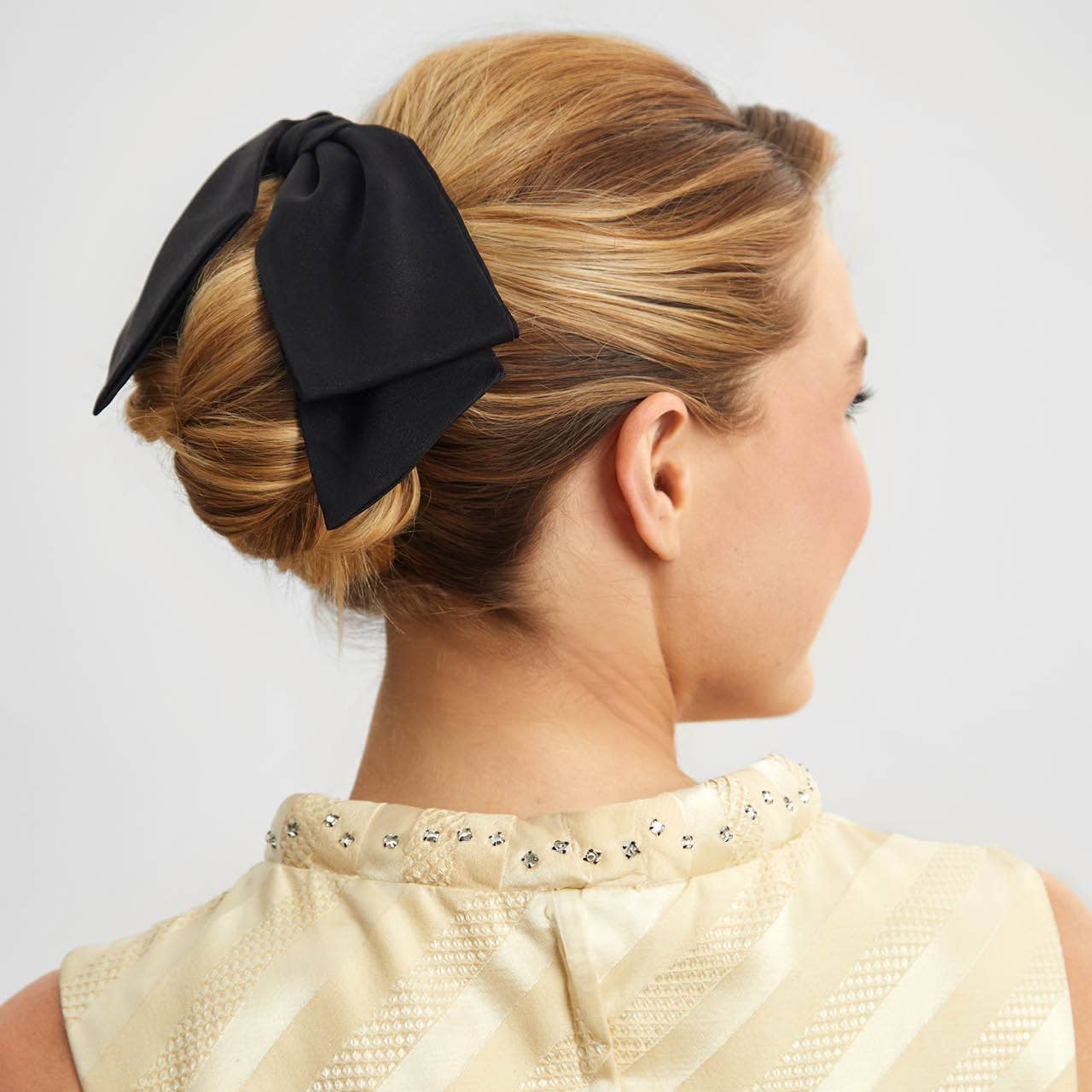 Bow Clip - Black