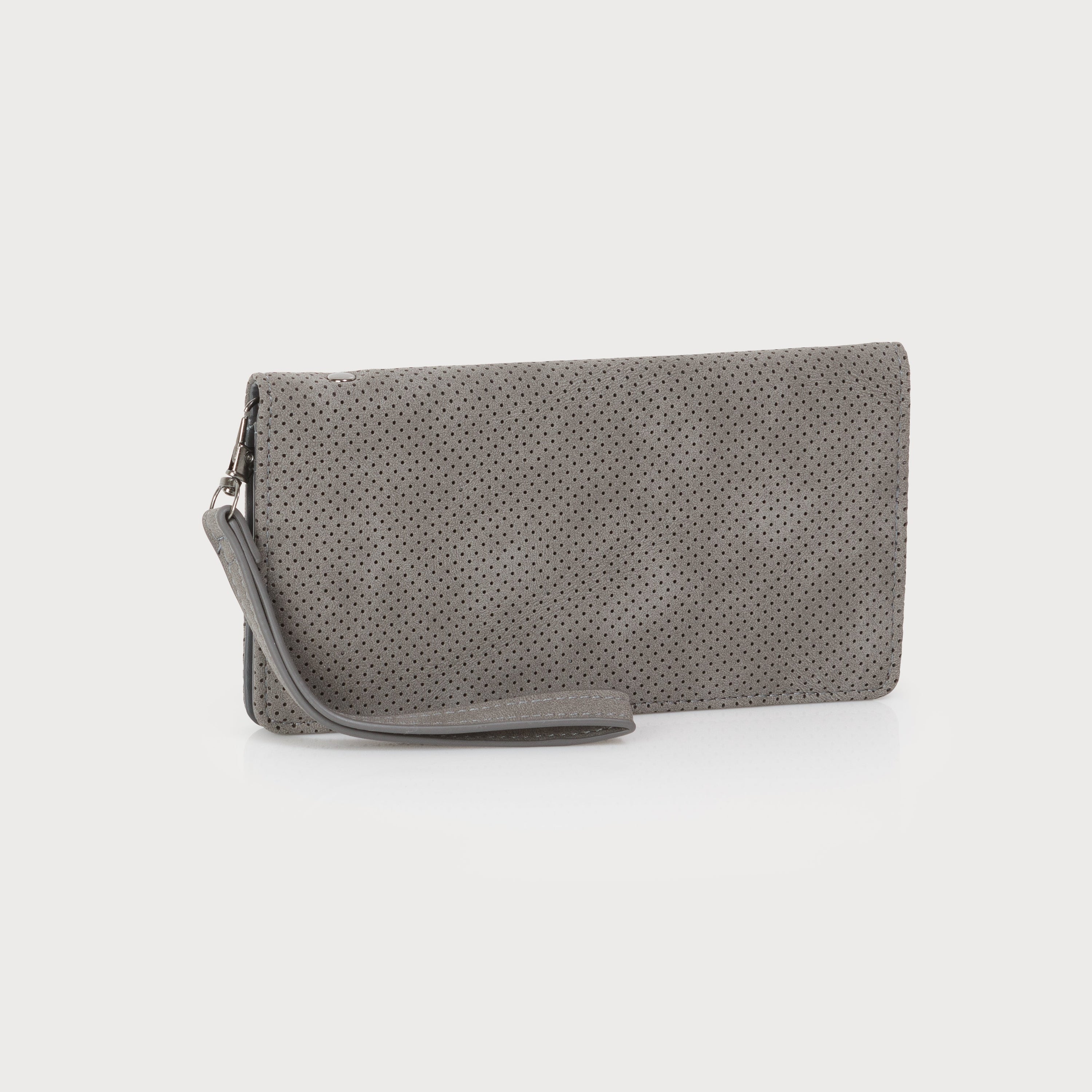 Le Grand Grey Wristlet