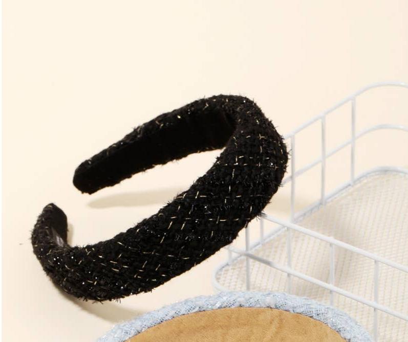 Black High Headband