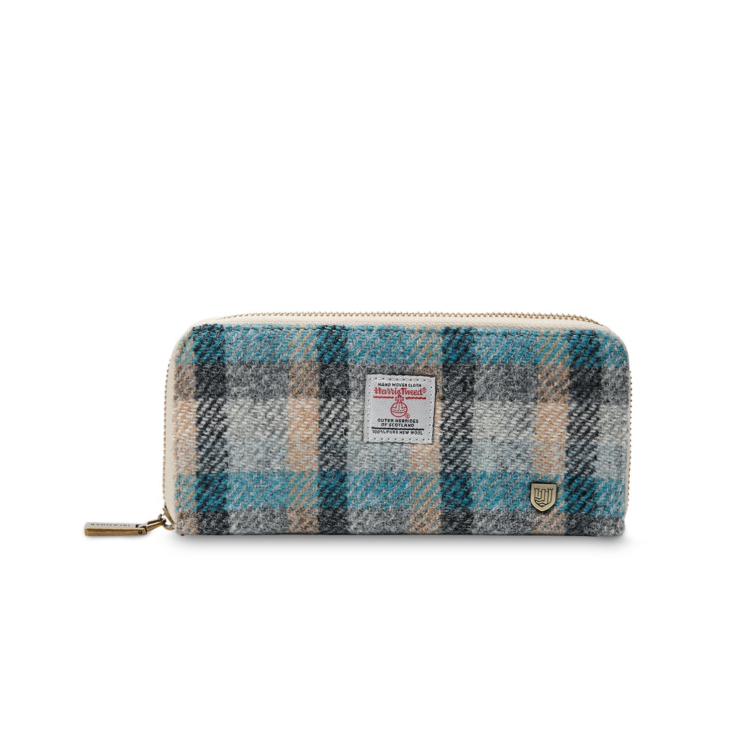 The Long Zip Wallet - Islander Tartan