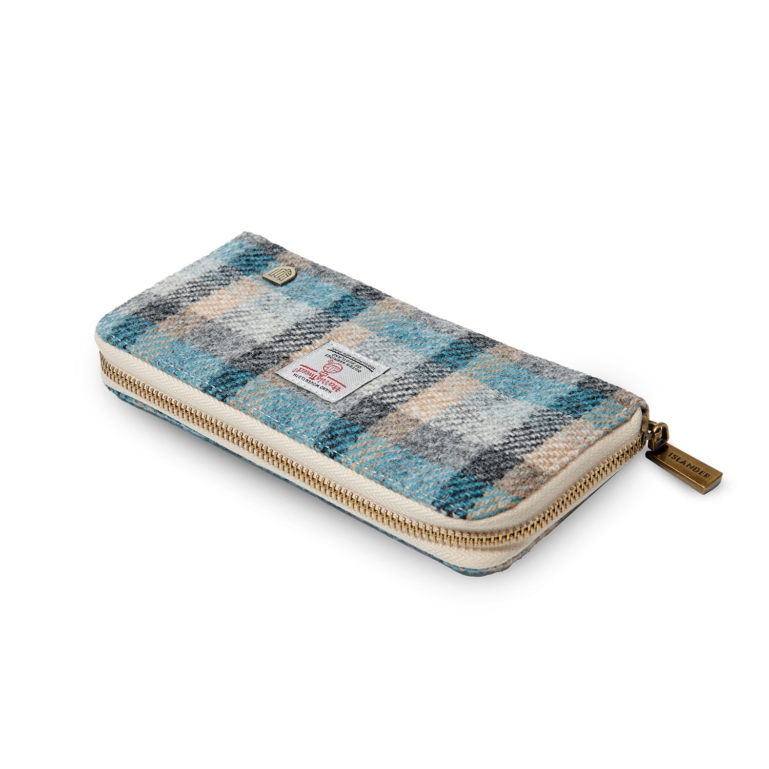 The Long Zip Wallet - Islander Tartan