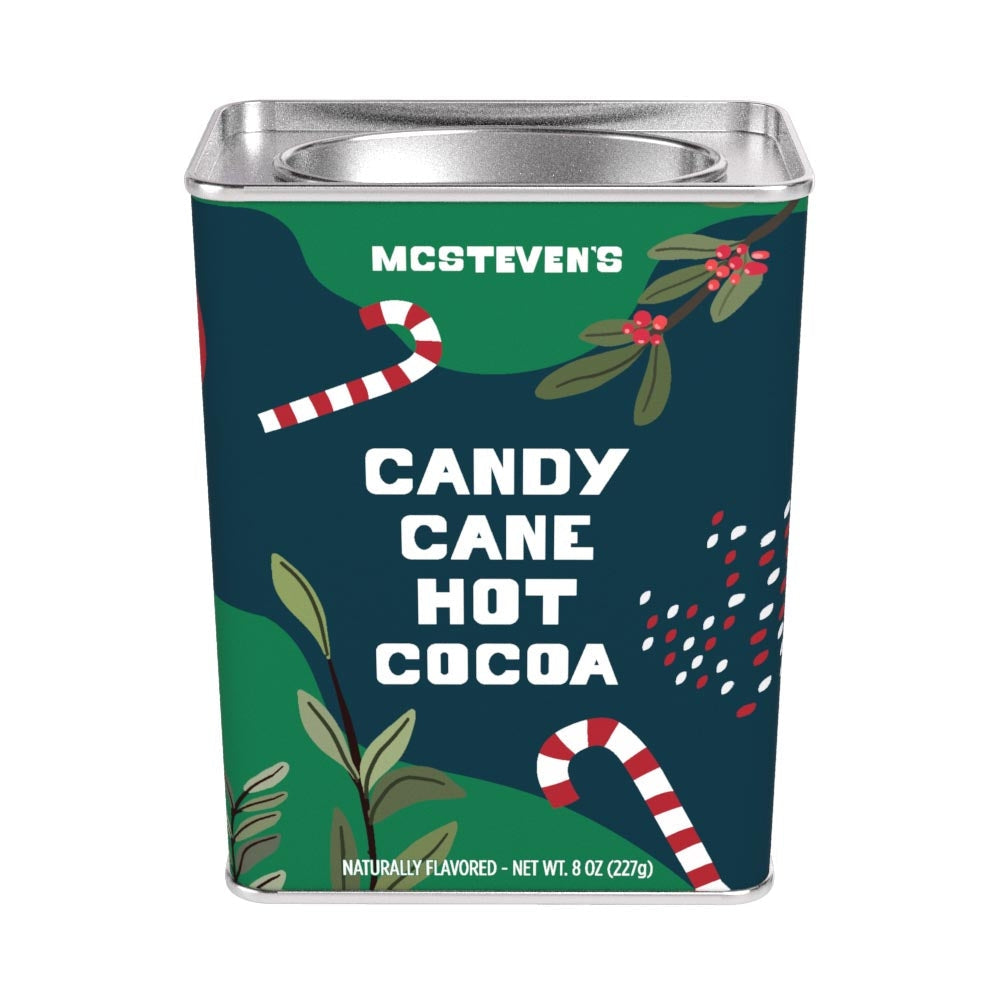 Floral Candy Cane Cocoa