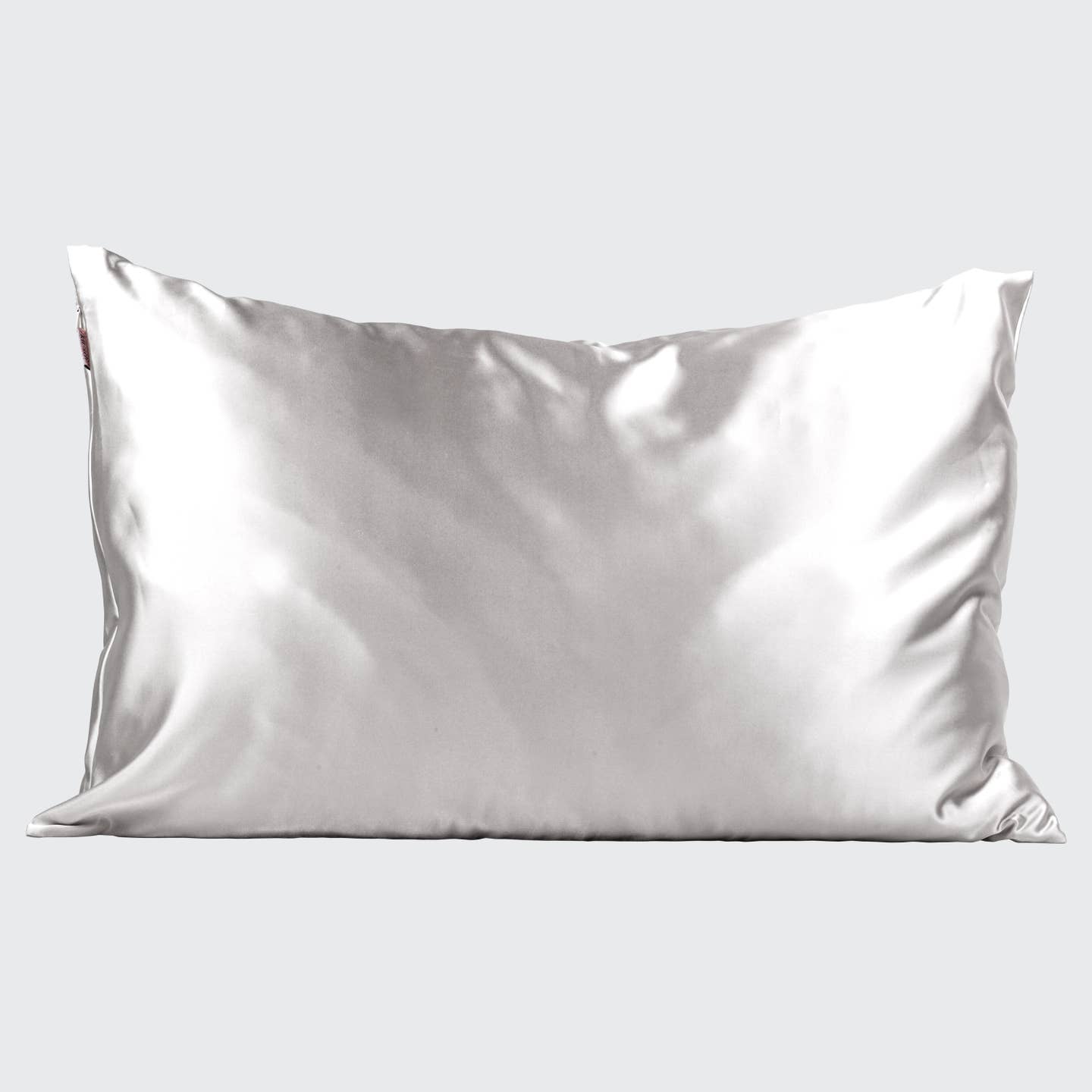 Standard Satin Pillowcase - Silver - FINAL SALE