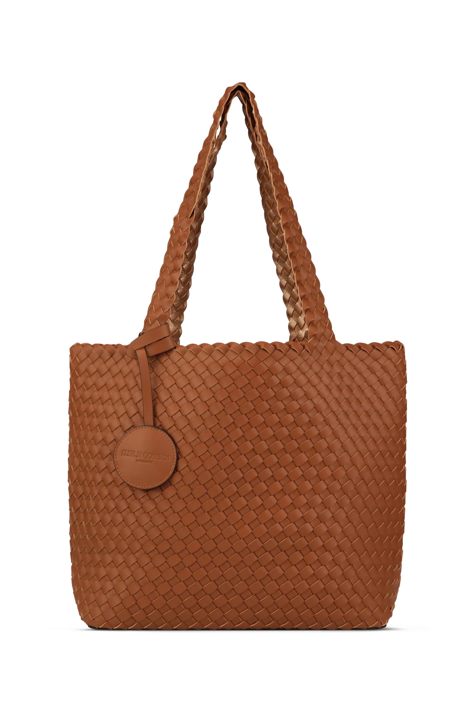 Burnt Caramel Copper Reversible Tote Bag