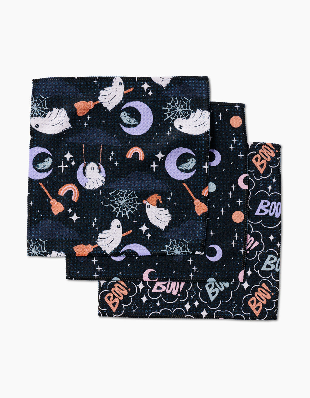 Ghosts in the Night Dishcloth Set