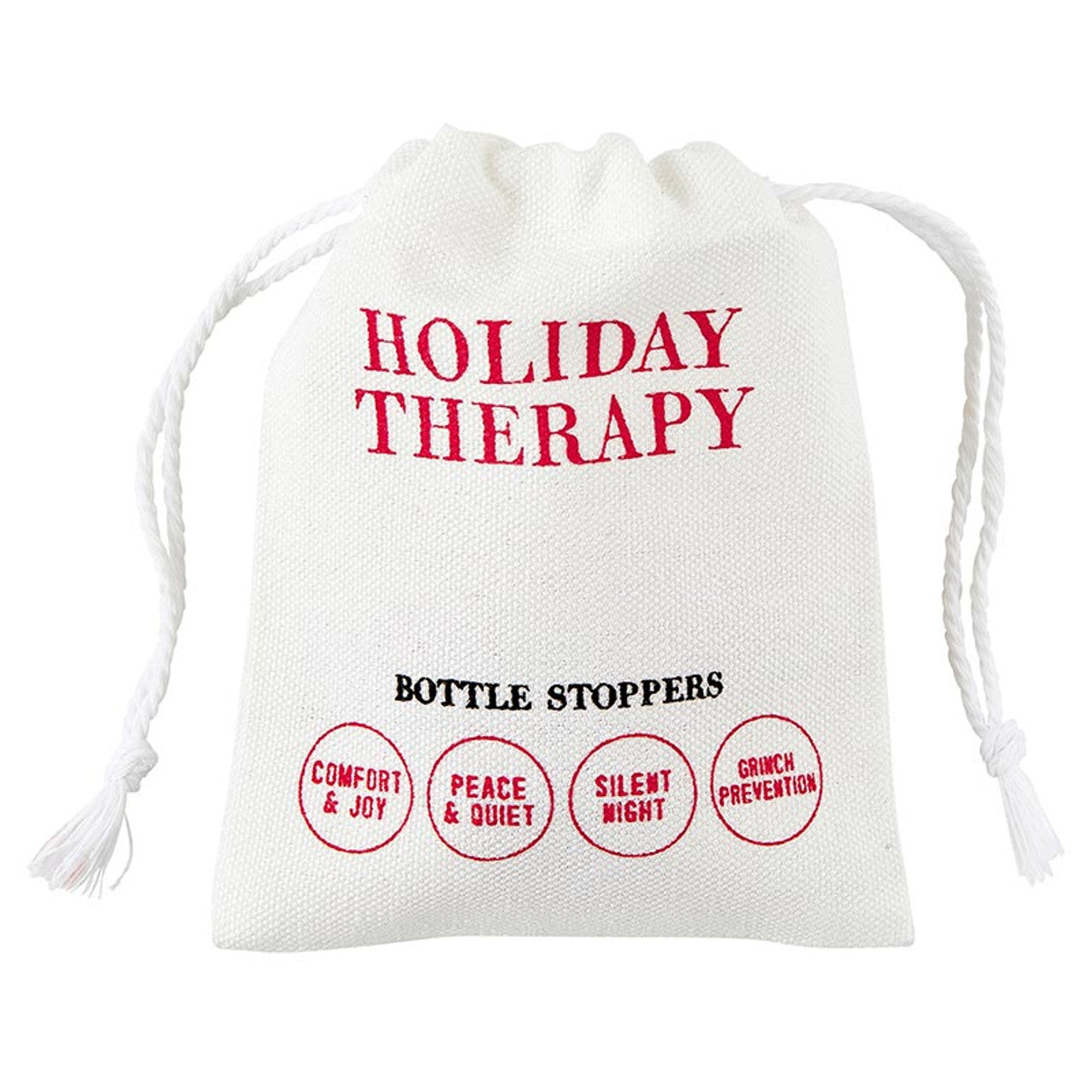 Holiday Therapy Wine Stoppers - Comfort