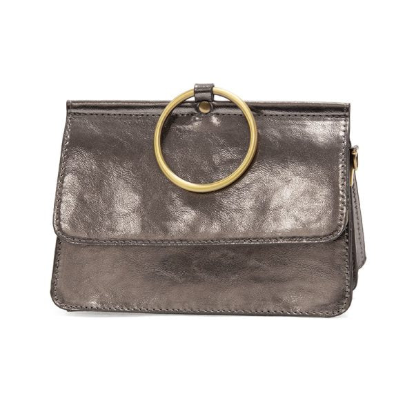 Chrome Liquid Metal Aria Ring Bag