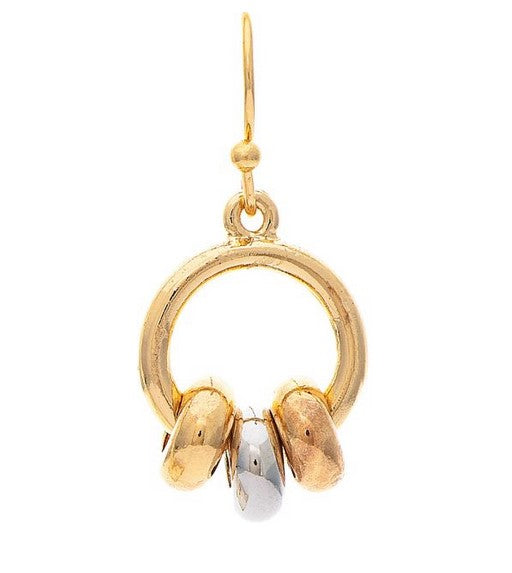 Gold Ringa-Linga-Ling Rings Earring