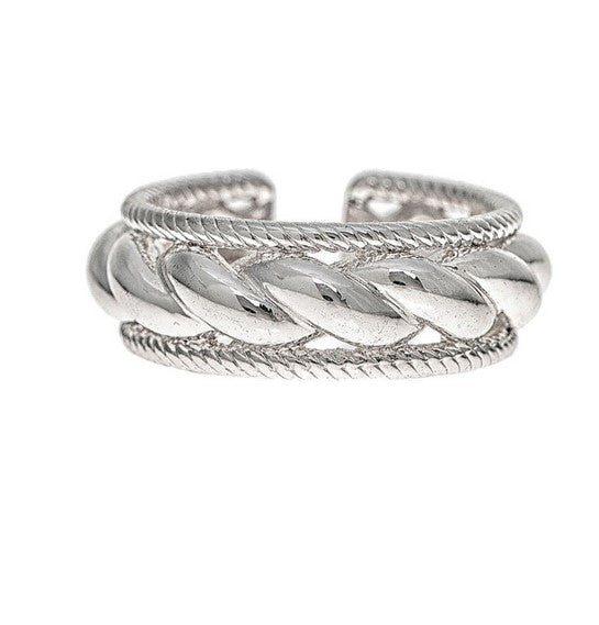 Silver Braid Ring