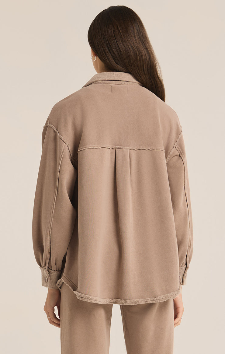 Latte Abbott Longline Jacket