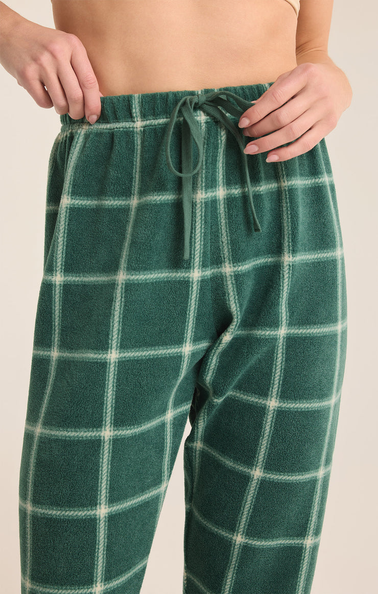 Noble Fir Plaid Jogger