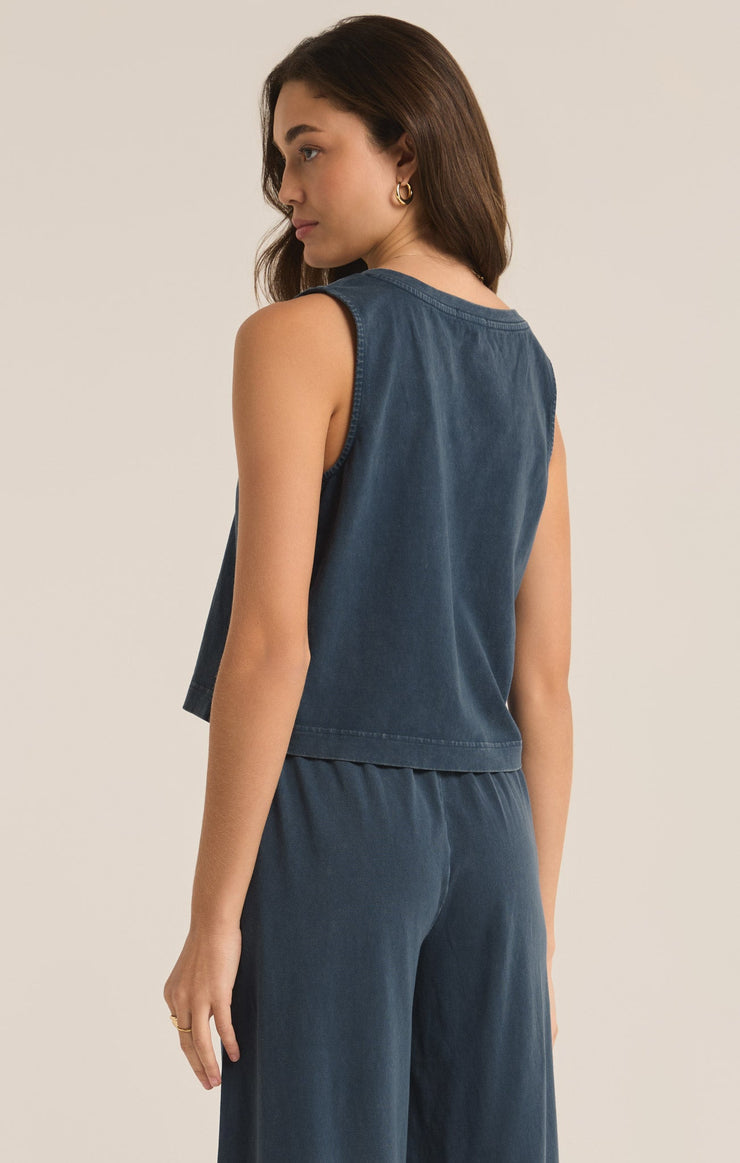 Midnight Sloane V-neck Top - FINAL SALE