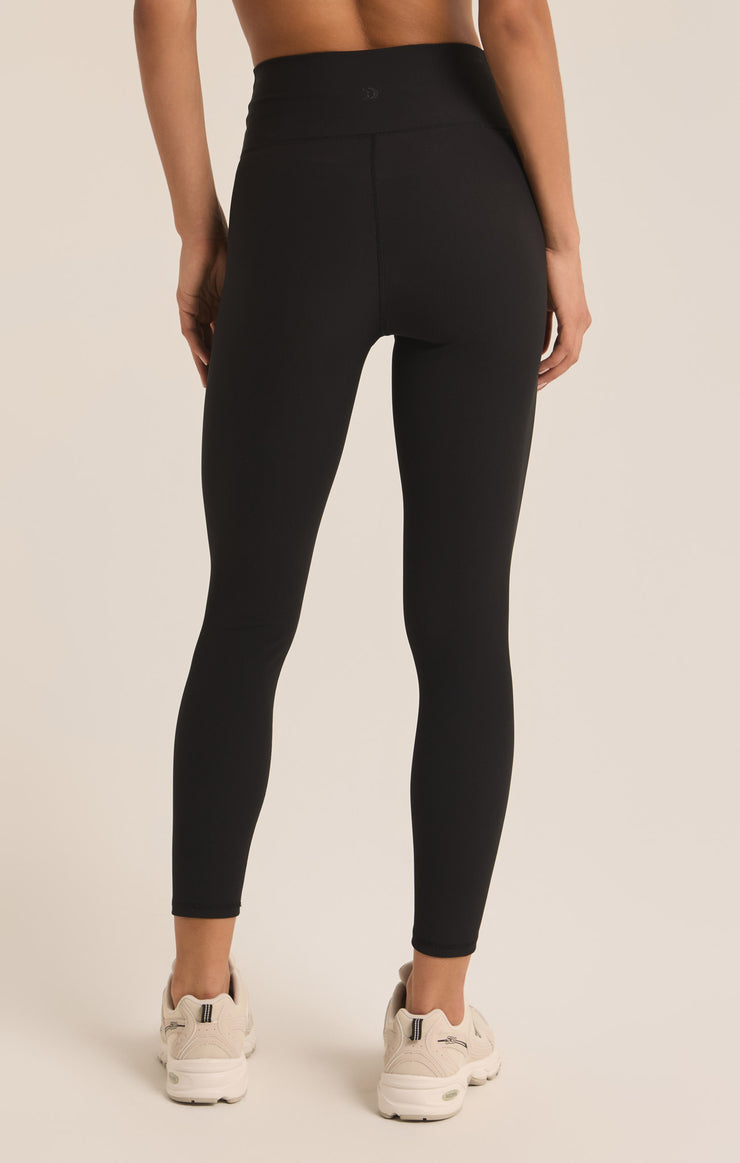 Black Circuit Cross Over 7/8 Legging