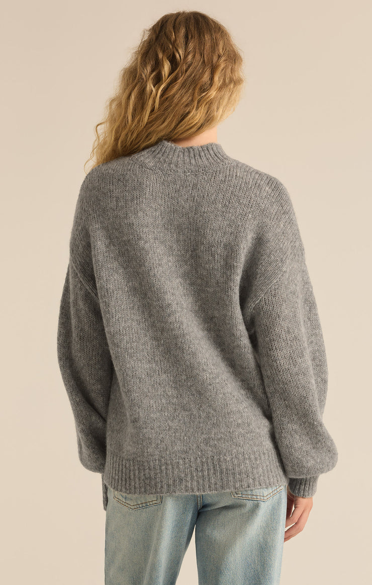 Danica Classic Heather Grey Sweater