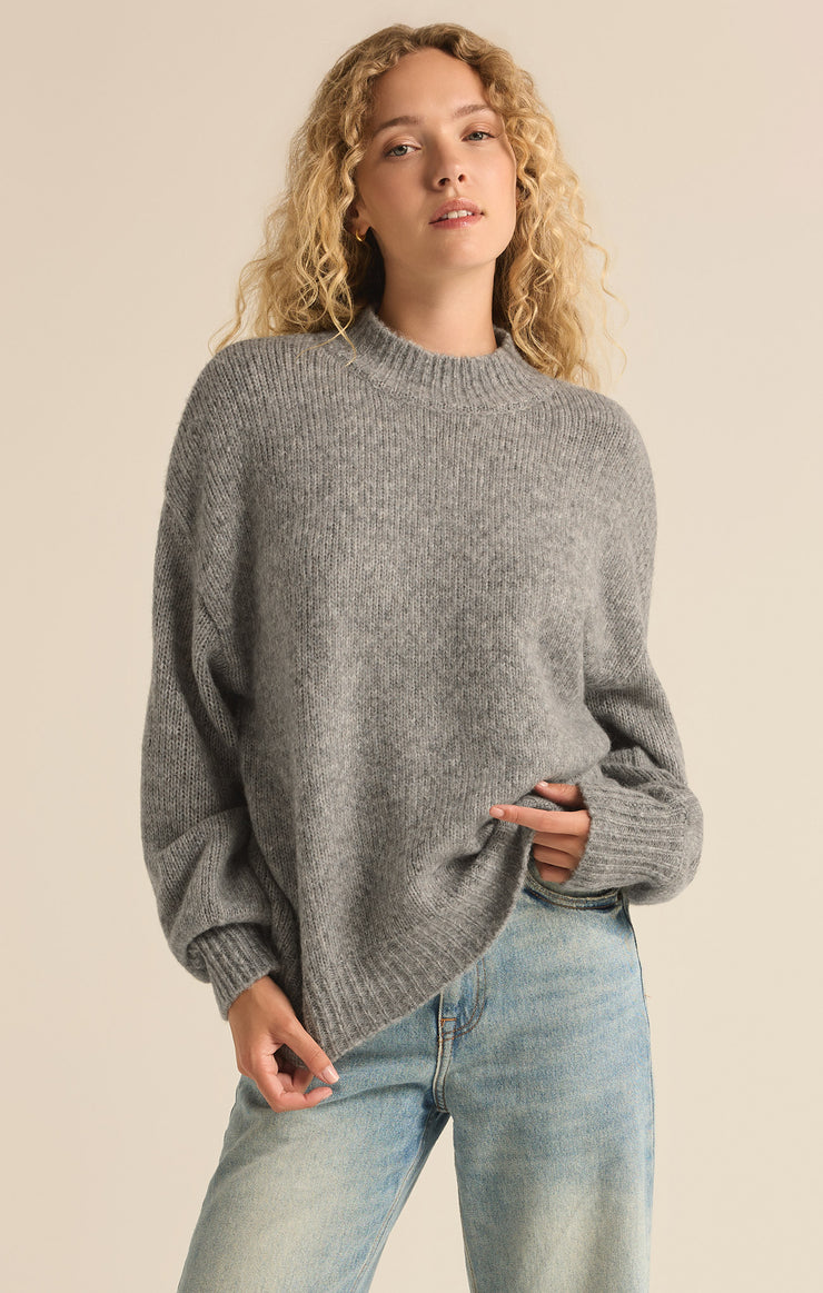 Danica Classic Heather Grey Sweater