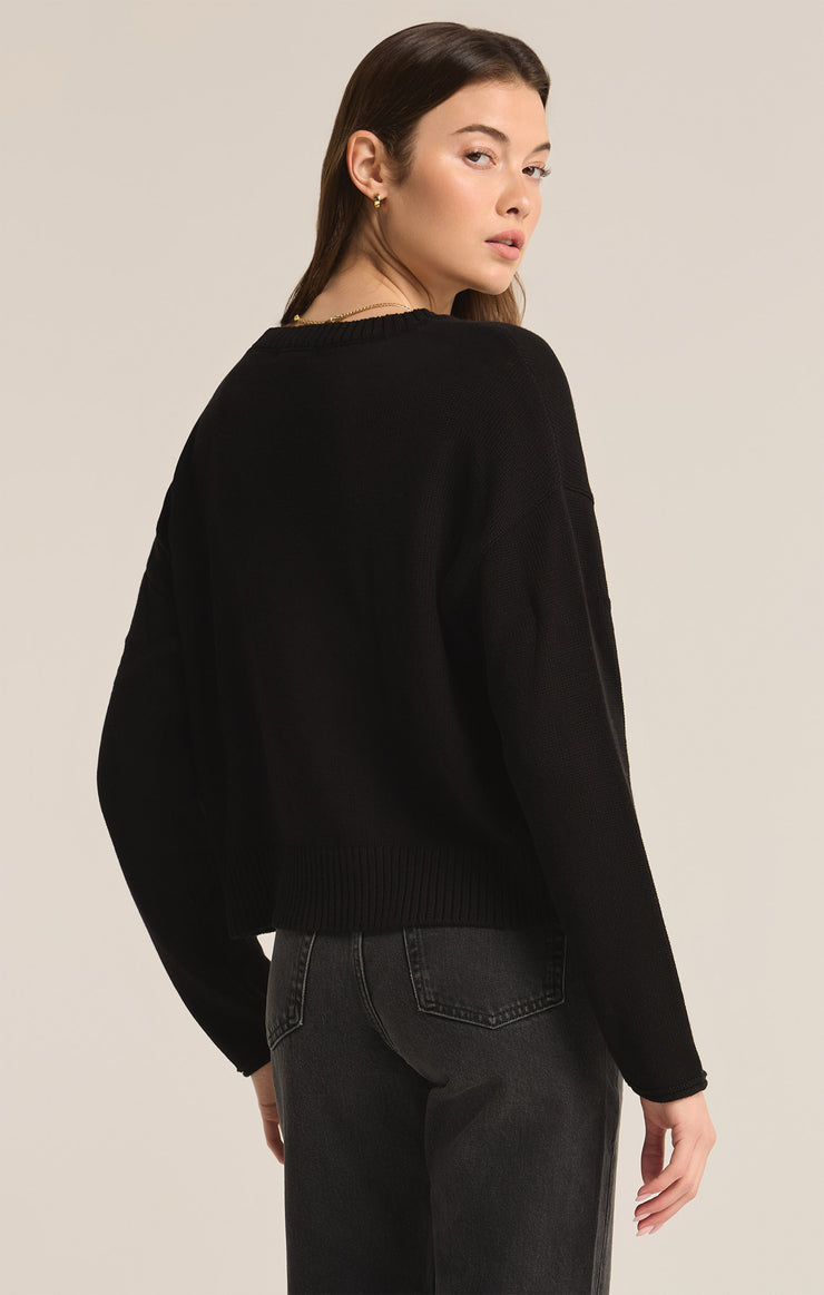 Sienna Love Sweater - Black