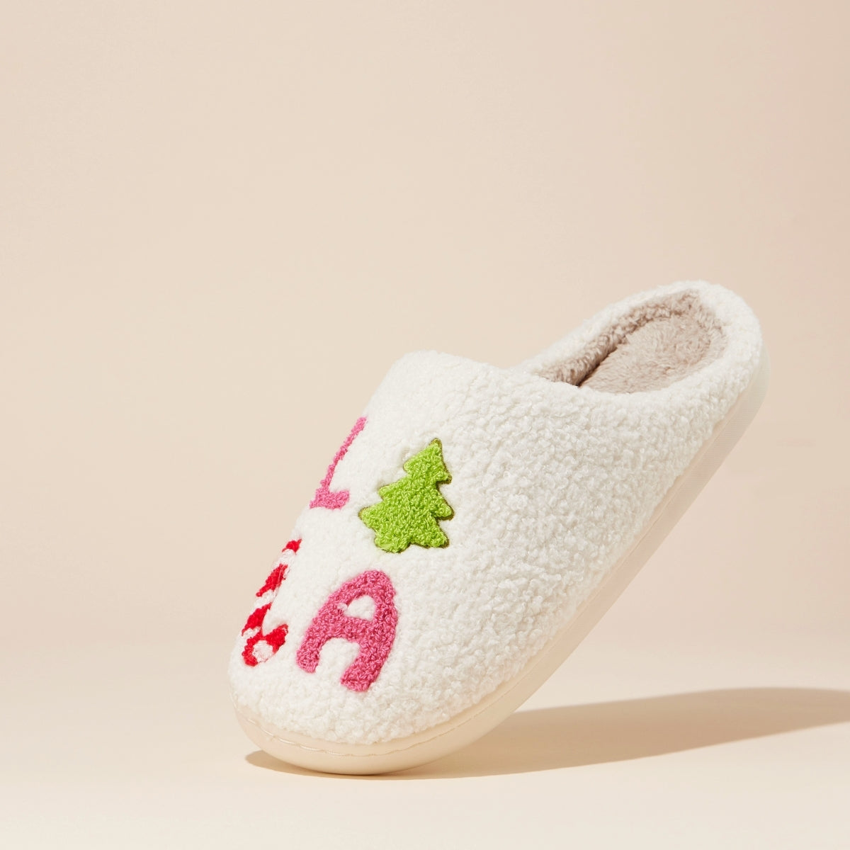 Falalala Tree Fuzzy House Slippers