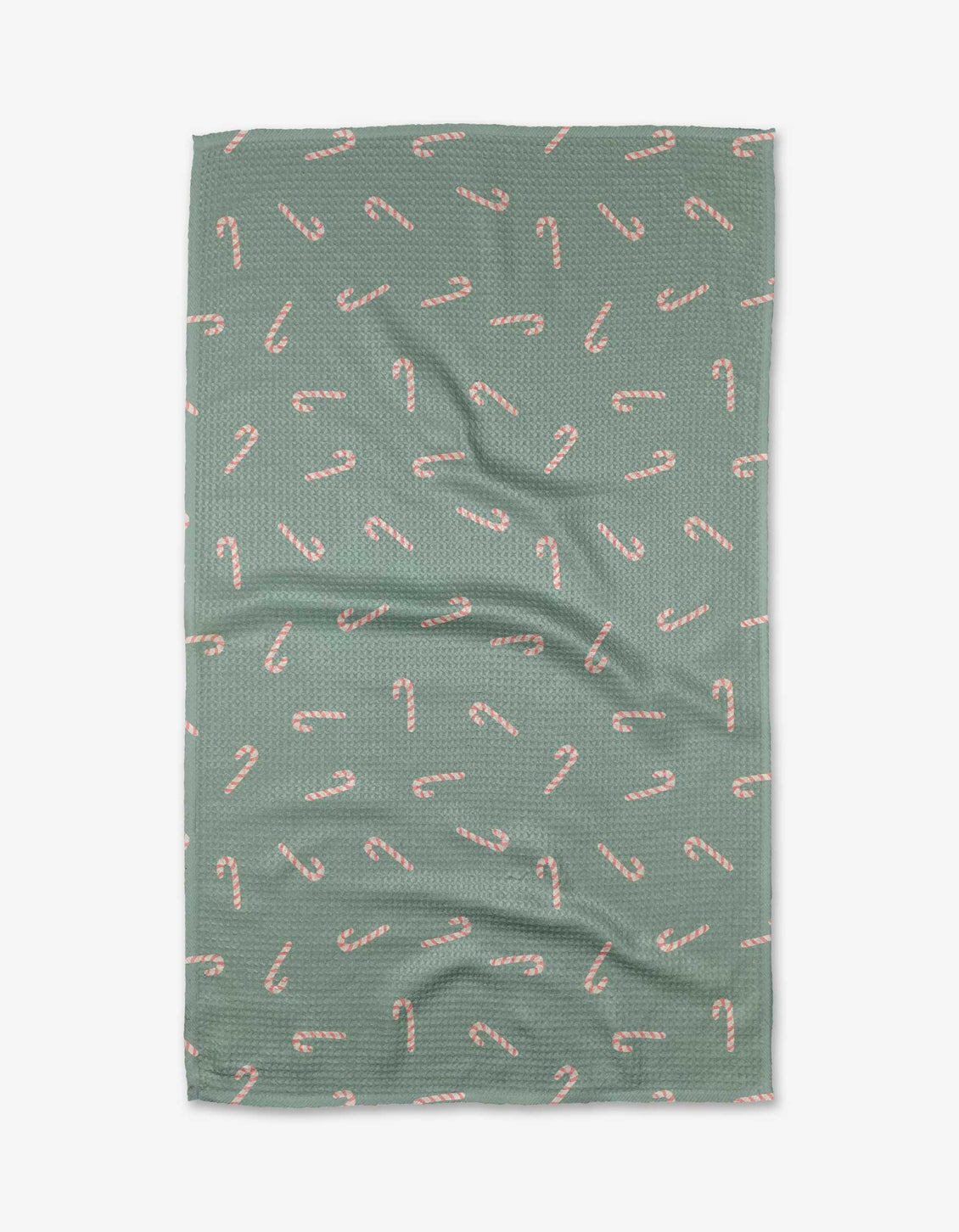 Cute Candy Canes Tea Towel