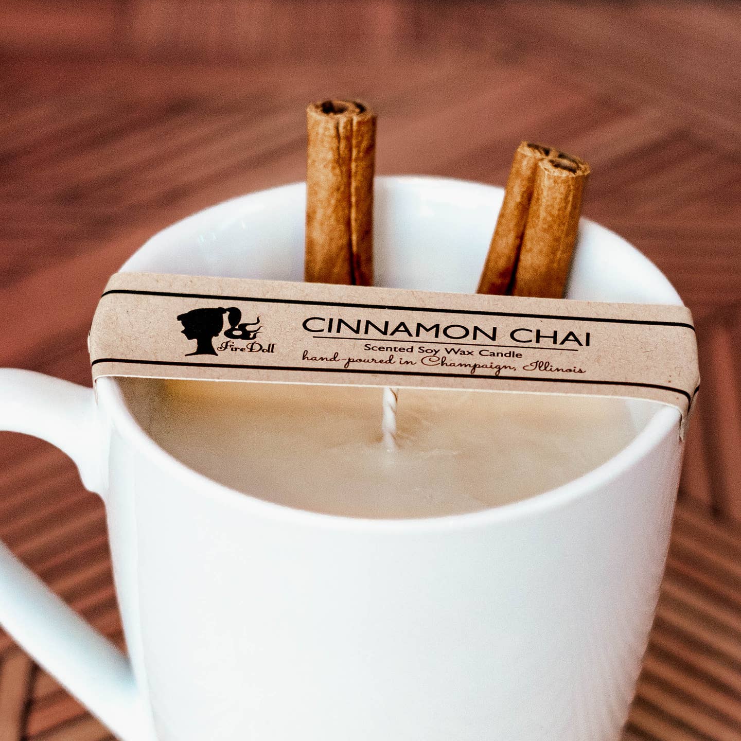 Cinnamon Chai Mug Candle 10oz