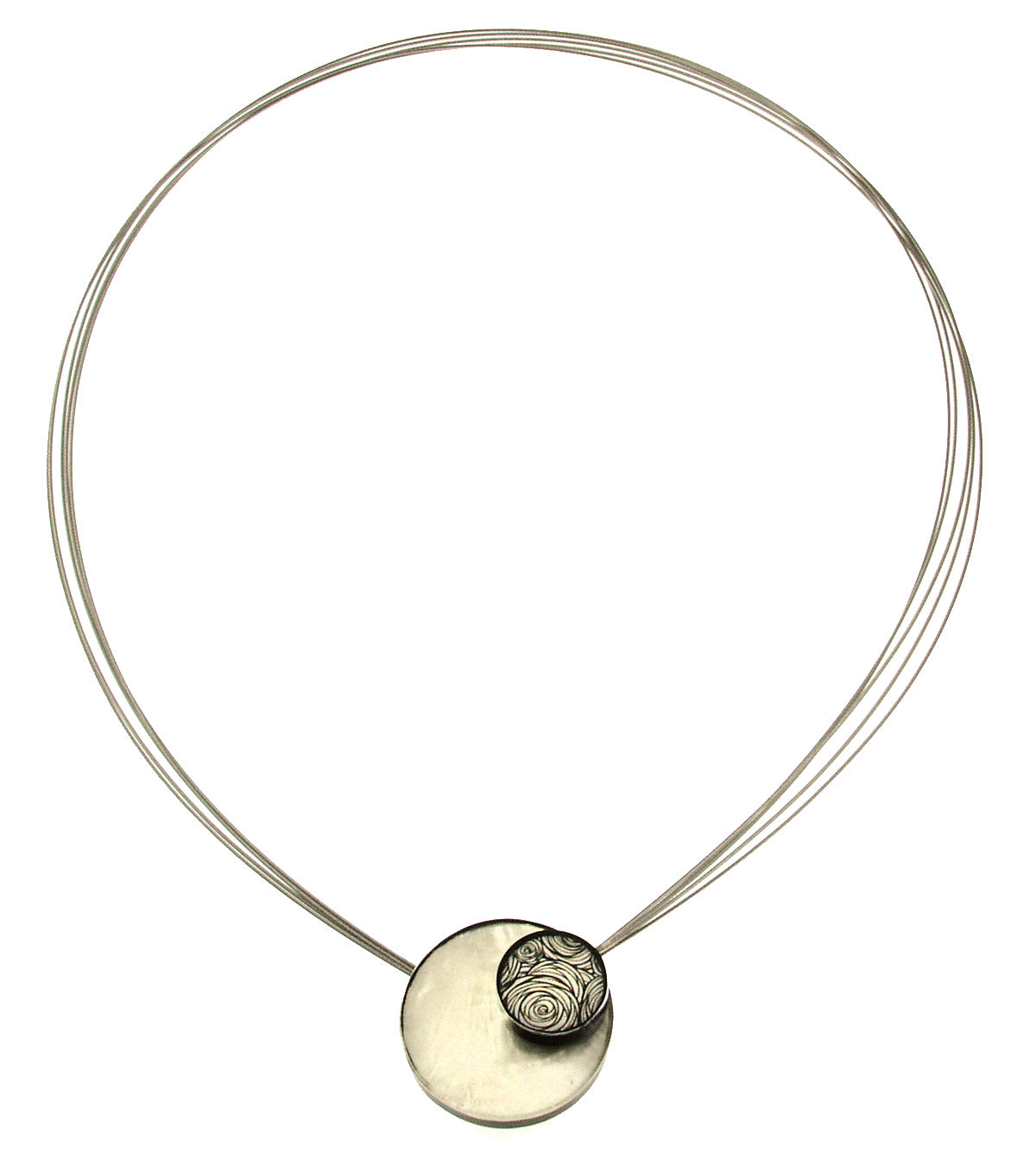 Rosebud Magnetic Pendant Necklace