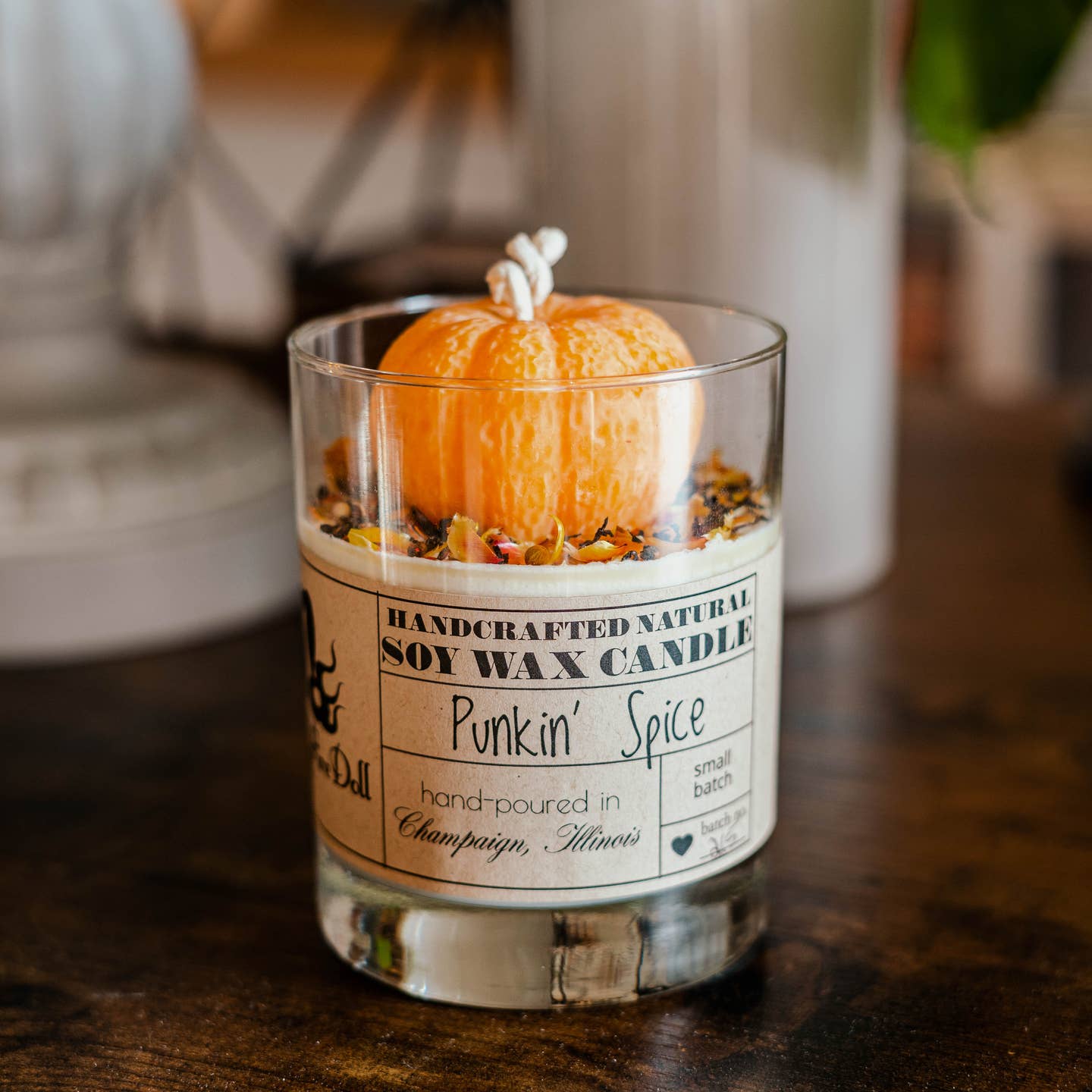 Punkin' Spice Soy Wax Candle