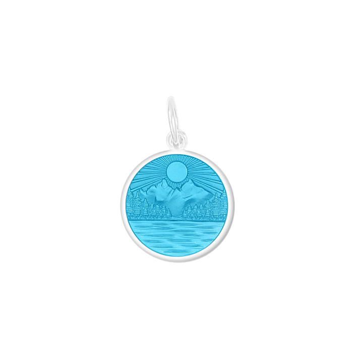 Lake Life Silver Light Blue Small