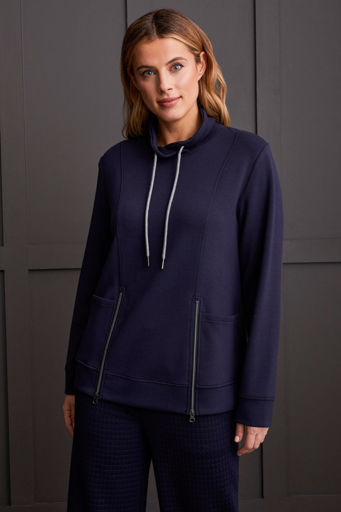 Funnel Neck Pullover