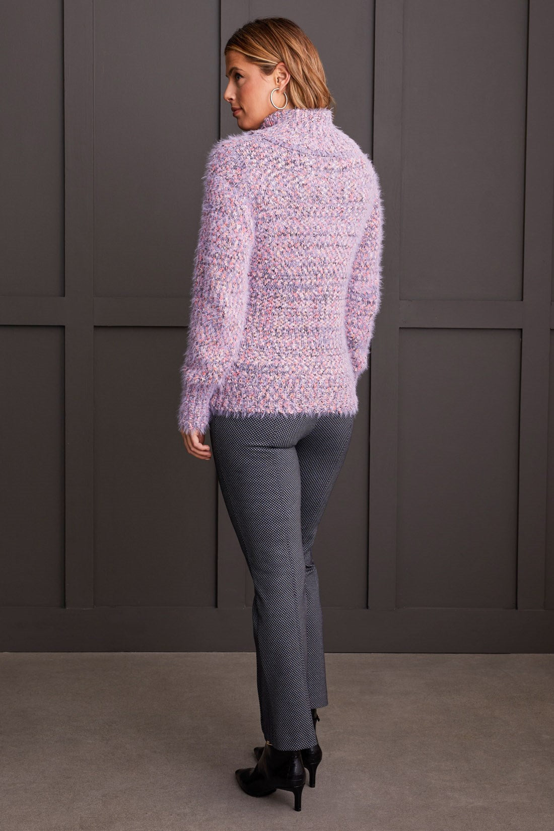 Orchid Cowl Neck Sweater