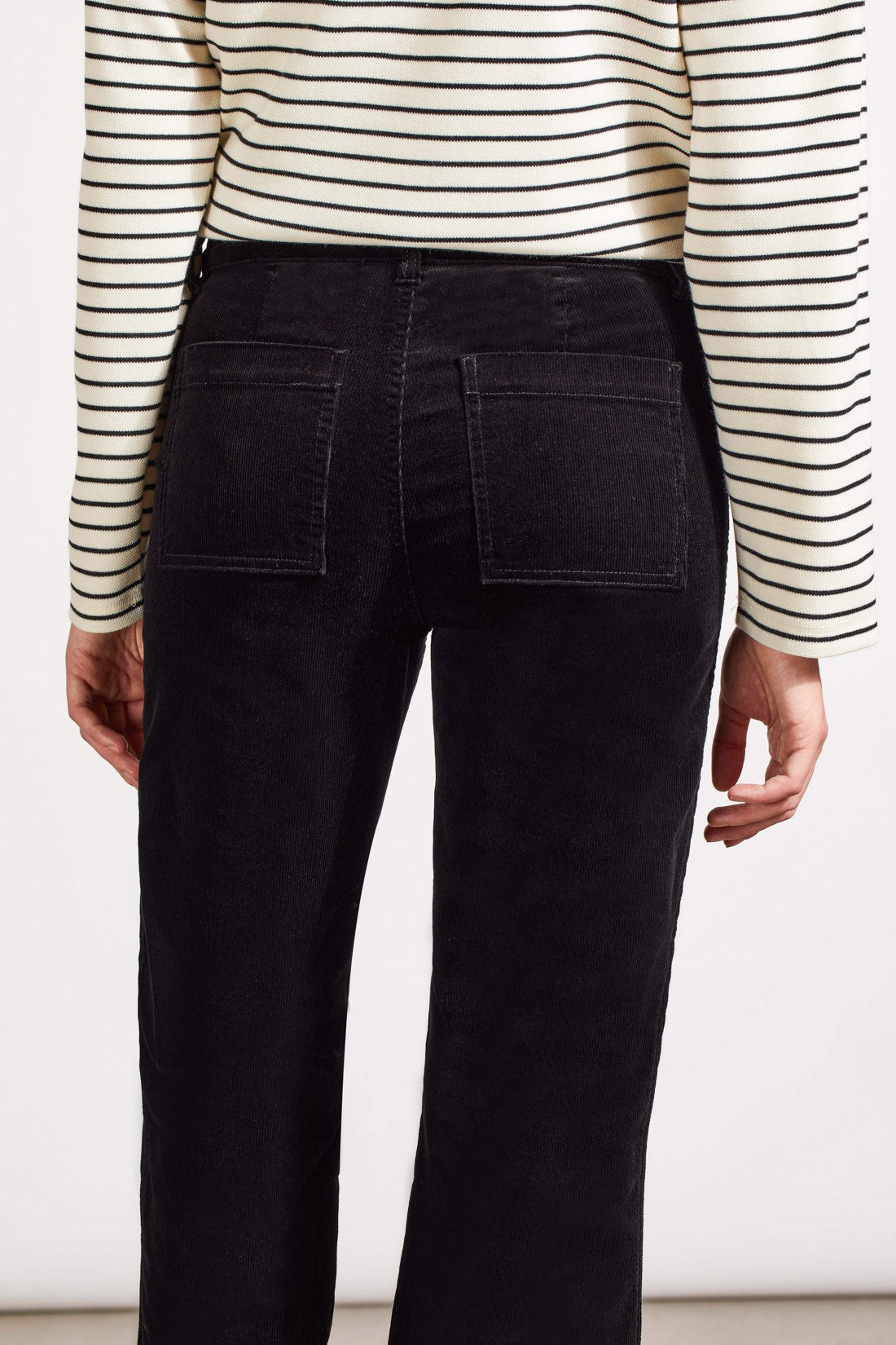 Stretch Corduroy Straight Leg Pant - FIVE COLORS AVAILABLE