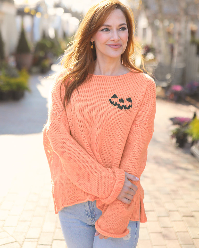 Mini Jack O' Lantern Sweater