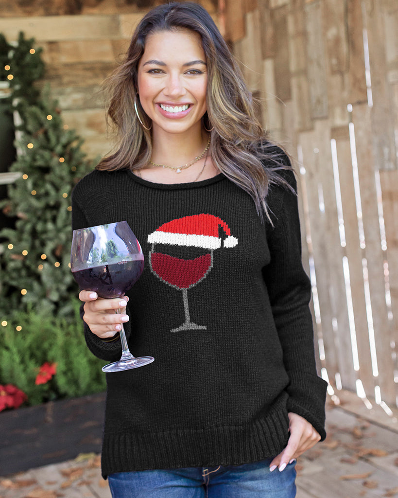 Santa Wine Sweater